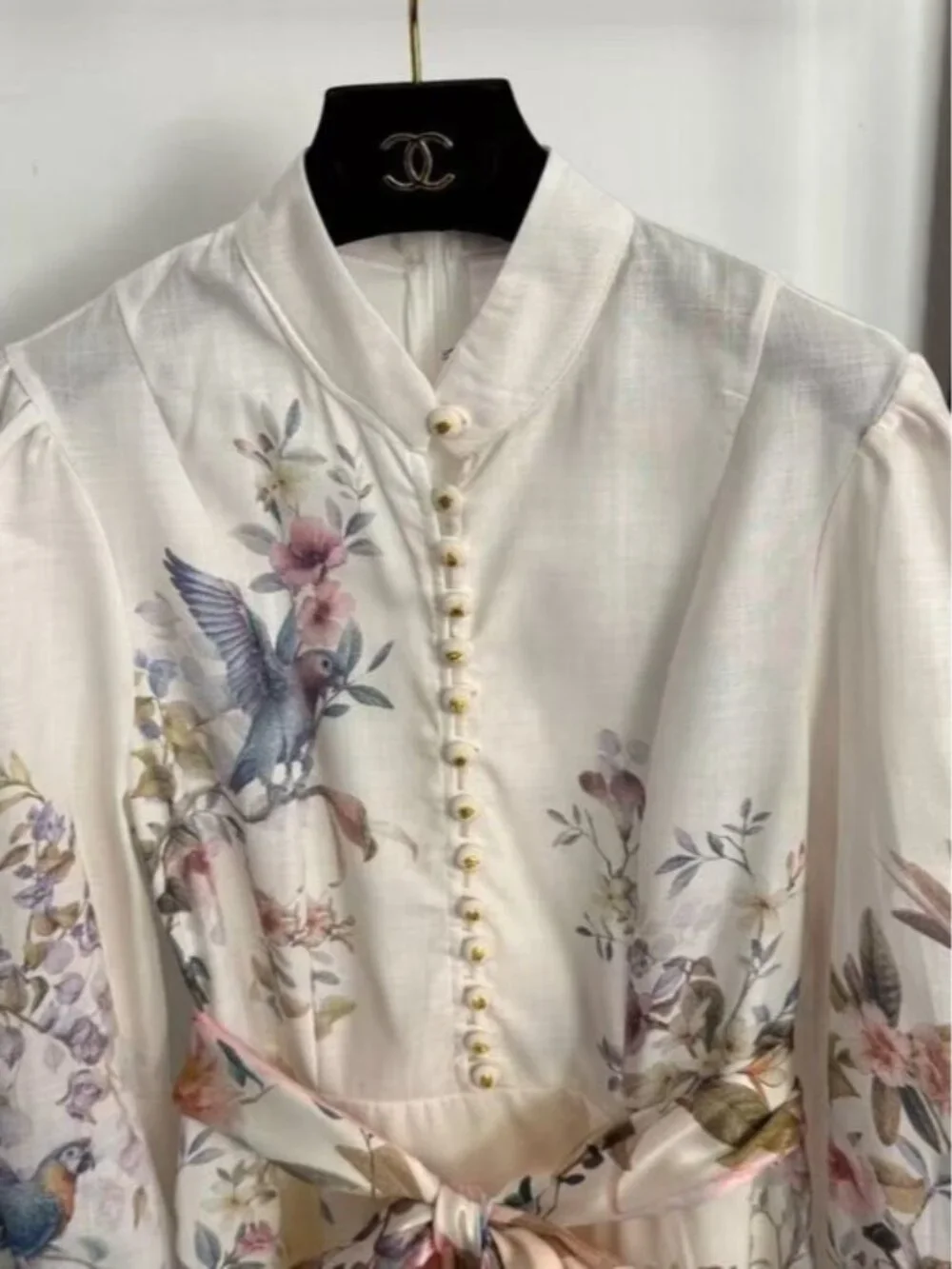 NWOT! Zimmermann Rebellion Button Midi Dress - Picture 3 of 9